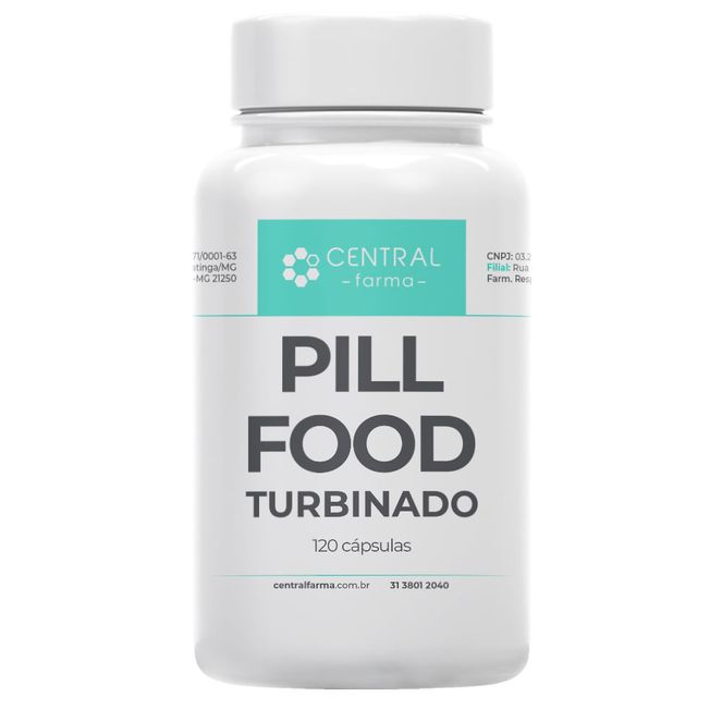 Pill-Food-turbinado-120-Capsulas Pill-Food-turbinado-120-Capsulas