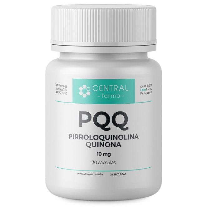 PQQ---Pirroloquinolina-Quinona-10mg-30-Capsulas PQQ---Pirroloquinolina-Quinona-10mg-30-Capsulas