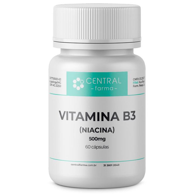 Vitamina-B3--Niacina--500mg-60-Capsulas Vitamina-B3--Niacina--500mg-60-Capsulas