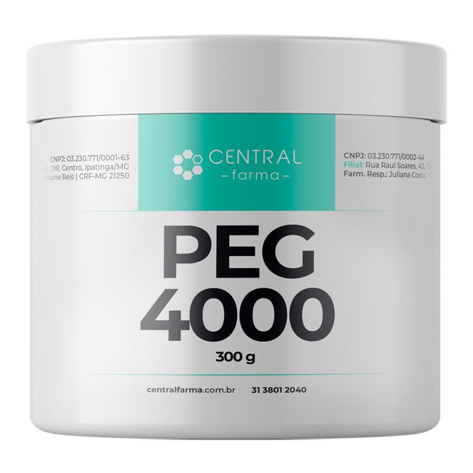 Peg-4000-pote-300gramas Peg-4000-pote-300gramas